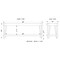 Alaterre Furniture Ryegate Natural Live Edge Solid Wood with Metal 48" Bench, Natural AWCC0420 - alternate 5